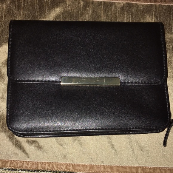 Handbags - Black 2 in 1 wallet on with removable adjustable strap